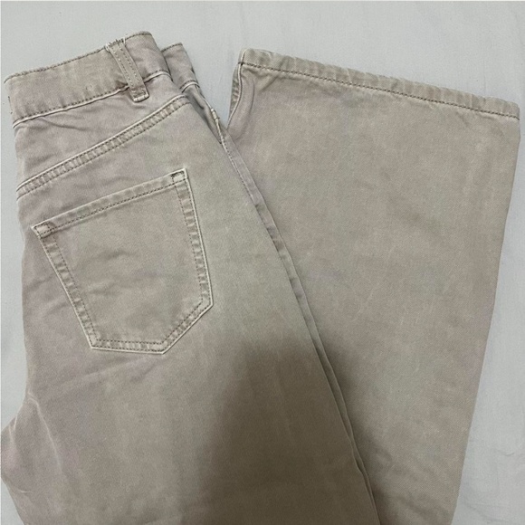Garage beige wide leg jeans - Picture 2 of 5